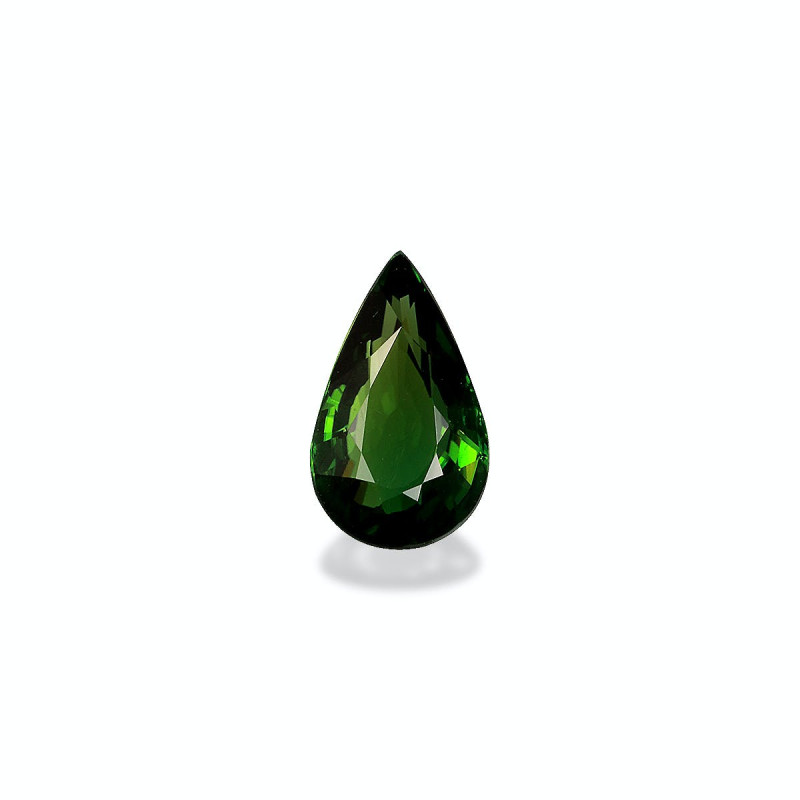 Tourmaline Chromée taille Poire 绿色 2.15 carats