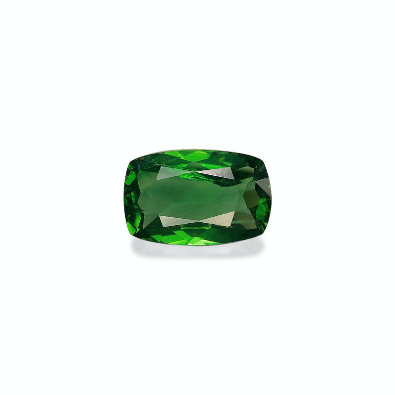CUSHION-cut Chrome Tourmaline Basil Green 0.78 carats