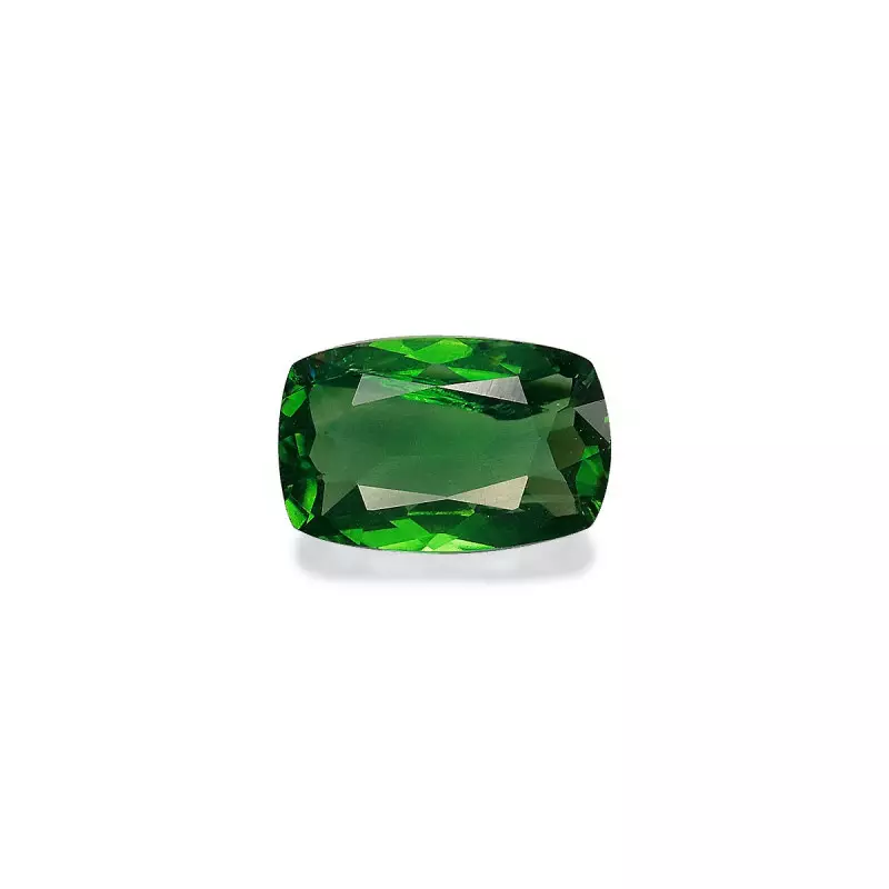 CUSHION-cut Chrome Tourmaline Basil Green 0.78 carats