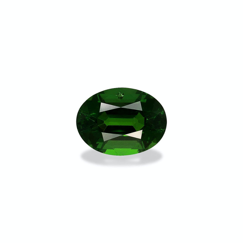 OVAL-cut Chrome Tourmaline Green 1.60 carats