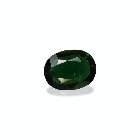 Turmalina Cromada taille OVALE Intense Green 3.89 carats