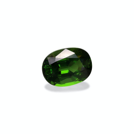 Turmalina Cromada taille OVALE Basil Green 1.77 carats