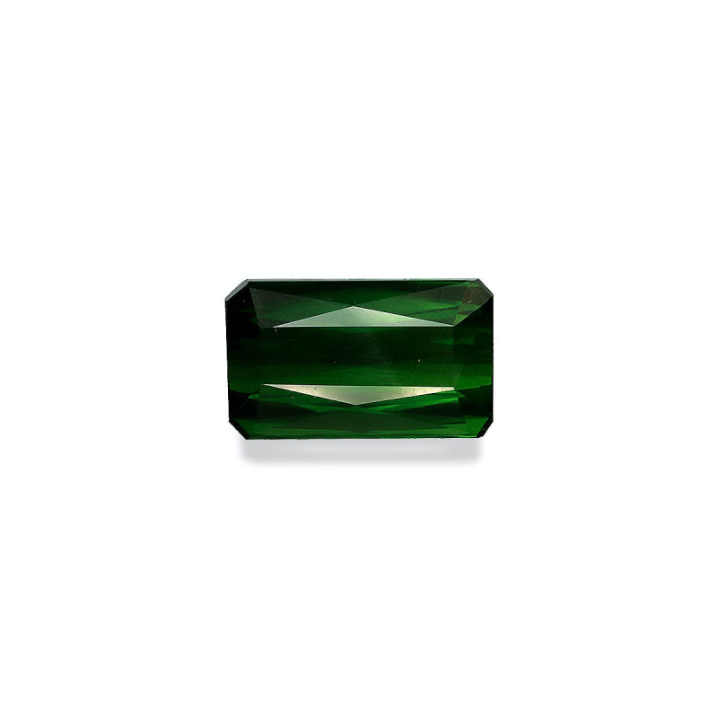 RECTANGULAR-cut Chrome Tourmaline Basil Green 12.15 carats