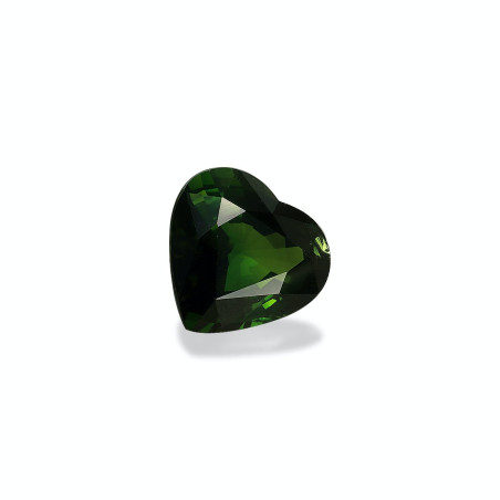 Turmalina Cromada taille COEUR Basil Green 4.35 carats