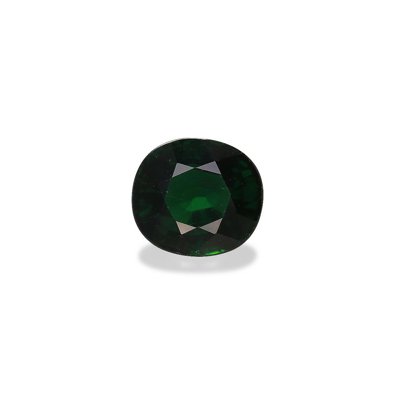 OVAL-cut Chrome Tourmaline Basil Green 2.36 carats