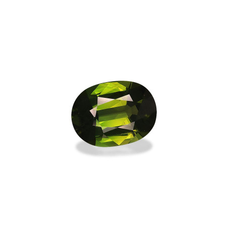 Turmalina Cromada taille OVALE Basil Green 4.44 carats