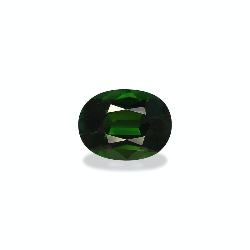 OVAL-cut Chrome Tourmaline Green 4.27 carats