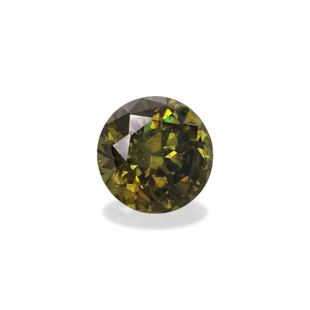Granate Demantoide taille ROND Marrón 11.04 carats