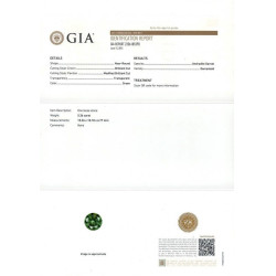 Ronde Basil Groene Granaat Demantoïde 5.36 karaat