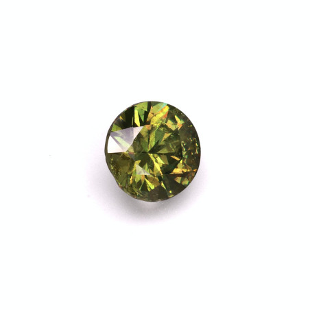 Granate Demantoide taille ROND Forest Green 3.51 carats