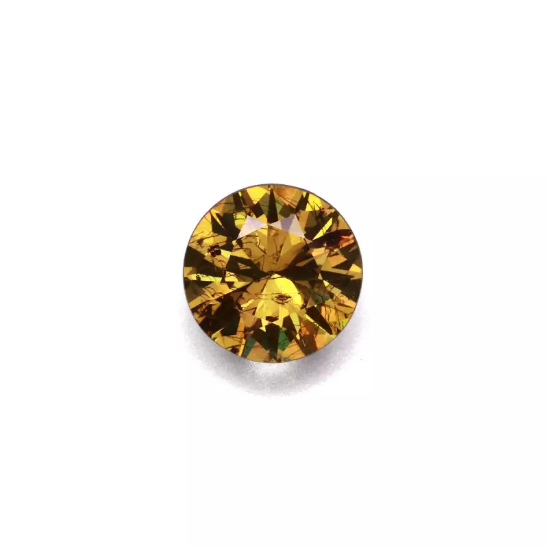 ROUND-cut Demantoid Garnet  2.23 carats