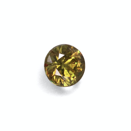 Granate Demantoide taille ROND Forest Green 1.82 carats