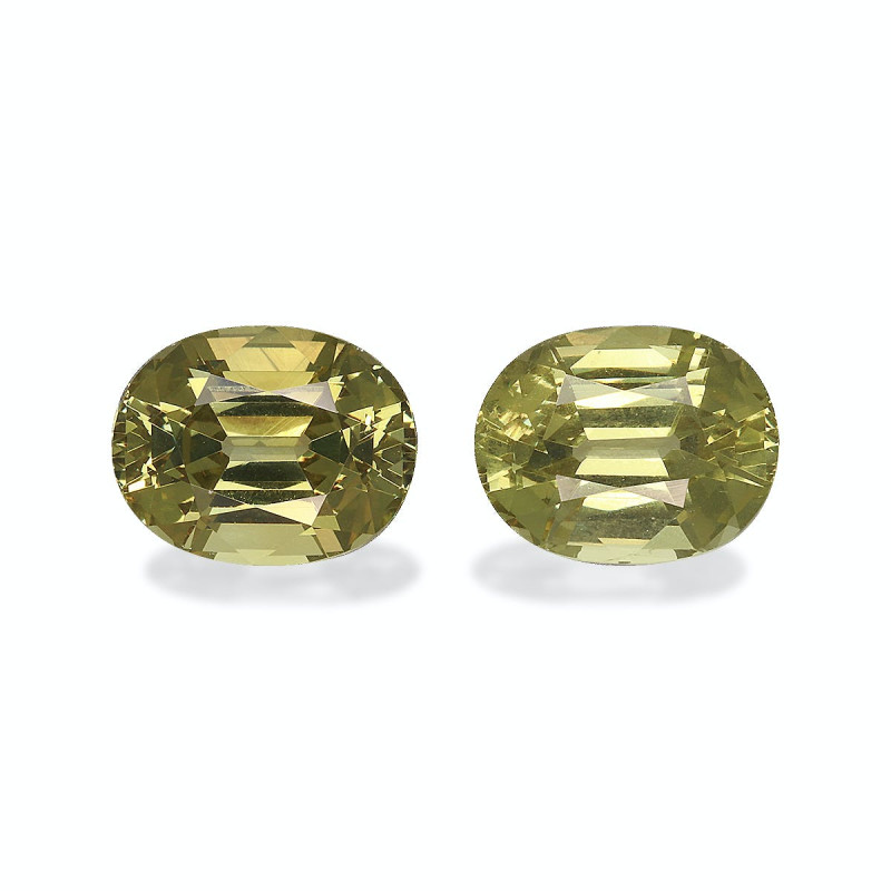 Grenat Grossulaire taille OVALE Lime Green 5.81 carats