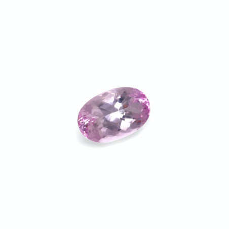 Kunzita taille OVALE Cotton Pink 28.56 carats