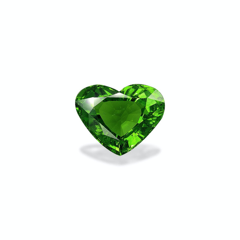 Tourmaline Paraiba taille COEUR Vert 33.05 carats