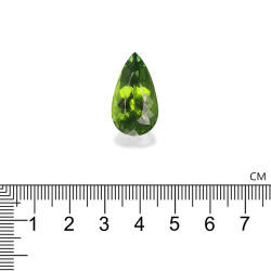 Paraiba Toermalijn Peer Geslepen Groen 19.12 karaat