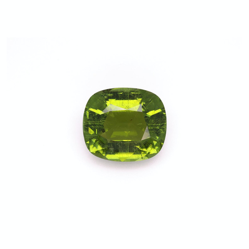 帕拉伊巴电气石 taille 靠垫 青柠绿 14.89 carats