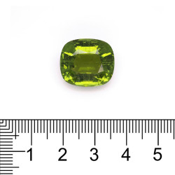 Kussen geslepen Lime Green Paraiba Toermalijn van 14,89 karaat