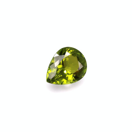 Turmalina Cobre taille Poire Vert Pistache 5.95 carats