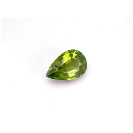 Turmalina Cobre taille Poire Vert Pistache 6.45 carats