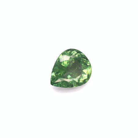 Turmalina Cobre taille Poire Lime Green 6.06 carats
