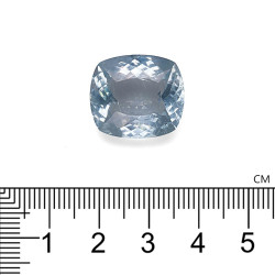 Kussen geslepen Koper Toermalijn Blauwe Hemel 18.58 karaat