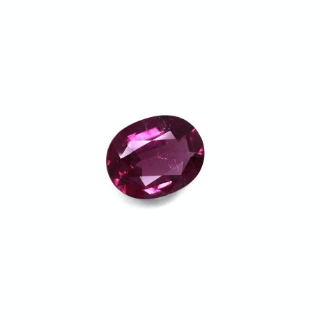 OVAL-cut Cuprian Tourmaline Purple 2.61 carats