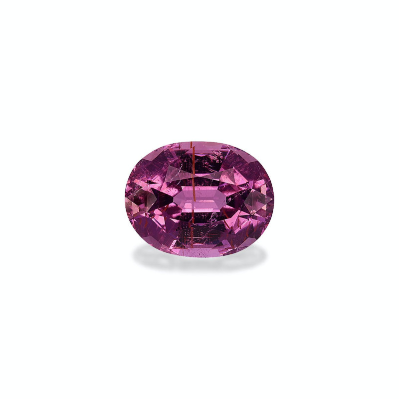 Tourmaline Cuivre taille OVALE Fuscia Pink 8.06 carats