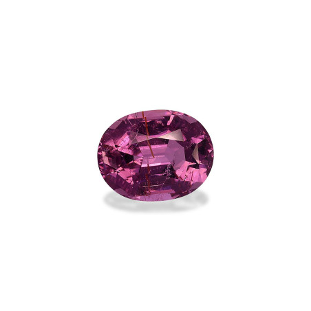 التورمالين النحاسي الحجم بيضاوي Fuscia Pink 8.06 
