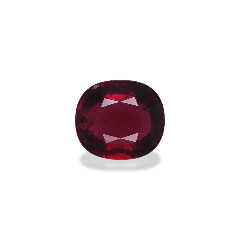OVAL-cut Cuprian Tourmaline Pinkish Red 5.73 carats