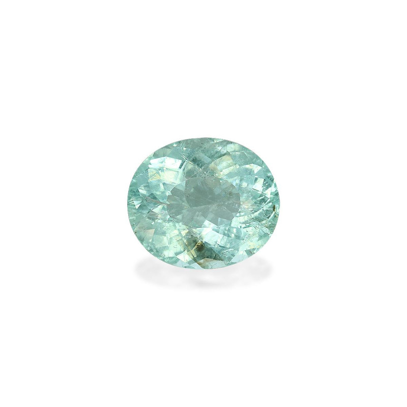 OVAL-cut Paraiba Tourmaline Sky Blue 9.71 carats