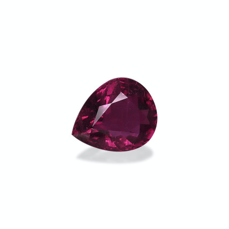 Pear-cut Cuprian Tourmaline Magenta Purple 4.82 carats