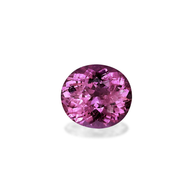 Kupfer-Turmalin lengte OVAL Mauve 2.58 karaten