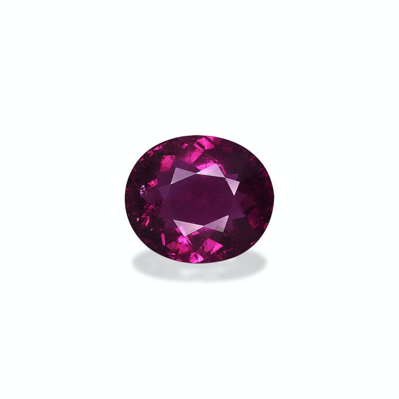 OVAL-cut Cuprian Tourmaline Magenta Purple 3.74 carats