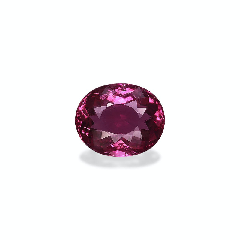 OVAL-cut Cuprian Tourmaline Magenta Purple 5.67 carats
