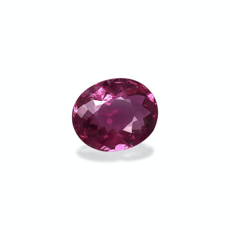 OVAL-cut Cuprian Tourmaline Magenta Purple 5.67 carats