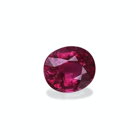 OVAL-cut Cuprian Tourmaline Magenta Purple 9.69 carats