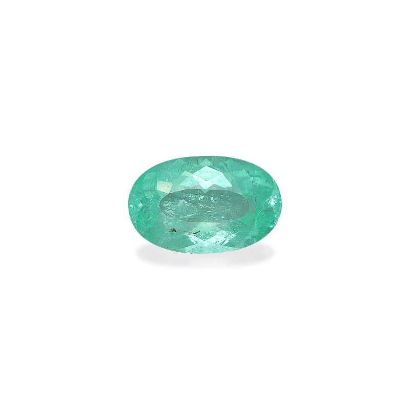OVAL-cut Paraiba Tourmaline Green 12.67 carats