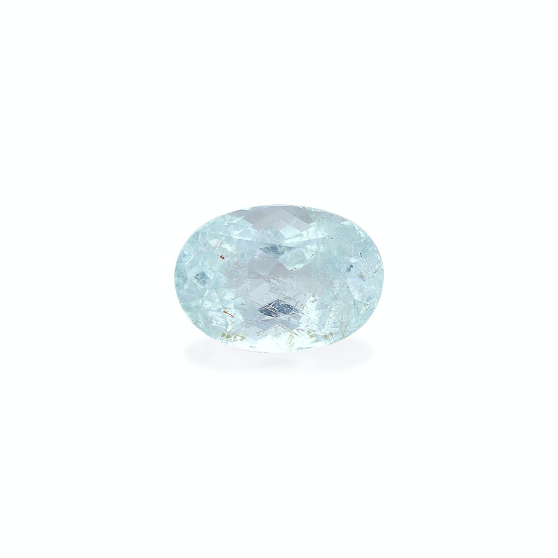 OVAL-cut Paraiba Tourmaline Sky Blue 8.80 carats