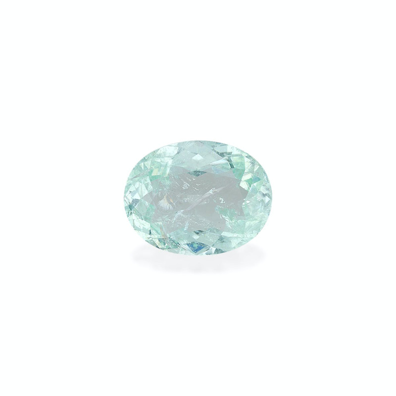 帕拉伊巴电气石 taille 椭圆形 海沫绿 11.86 carats