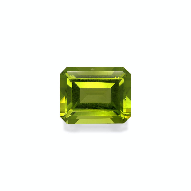 RECTANGULAR-cut Peridot Forest Green 6.68 carats