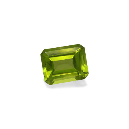 橄榄石 taille 矩形的 森林绿 6.68 carats