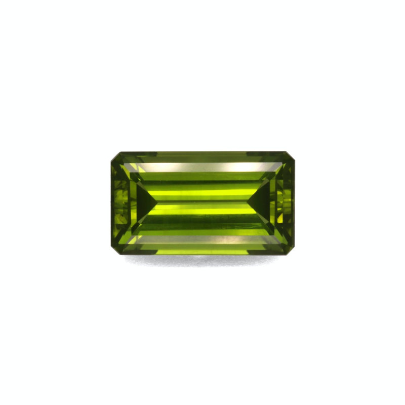 RECTANGULAR-cut Peridot Forest Green 18.64 carats