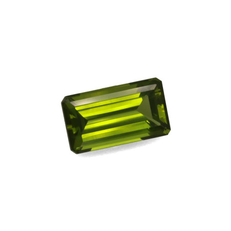 RECTANGULAR-cut Peridot Forest Green 18.64 carats