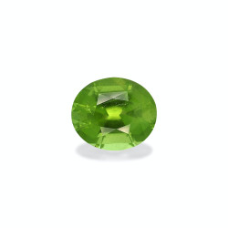 Peridot lengte OVAL Limettengr&uuml;n 6.74 karaten