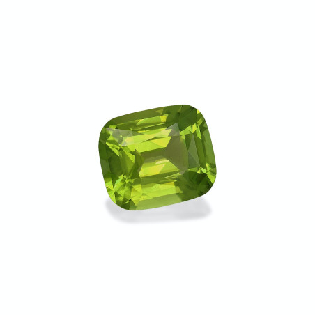 Peridot lengte KISSEN Pistaziengr&uuml;n 5.68 karaten