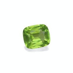 Kussen geslepen Peridot Lime Green 5.53 karaat