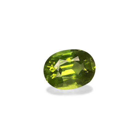 OVAL-cut Peridot Green 7.04 carats