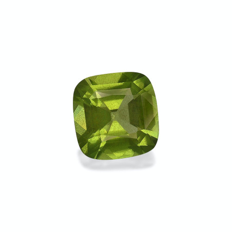 CUSHION-cut Peridot Lime Green 5.71 carats