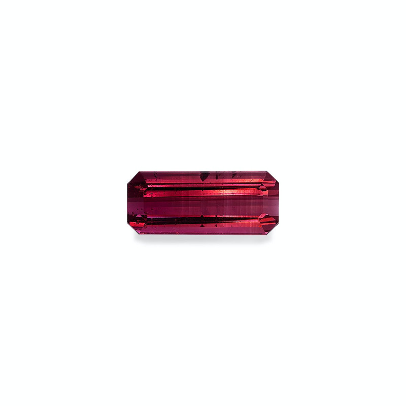 RECTANGULAR-cut Pink Tourmaline Rosewood Pink 9.94 carats